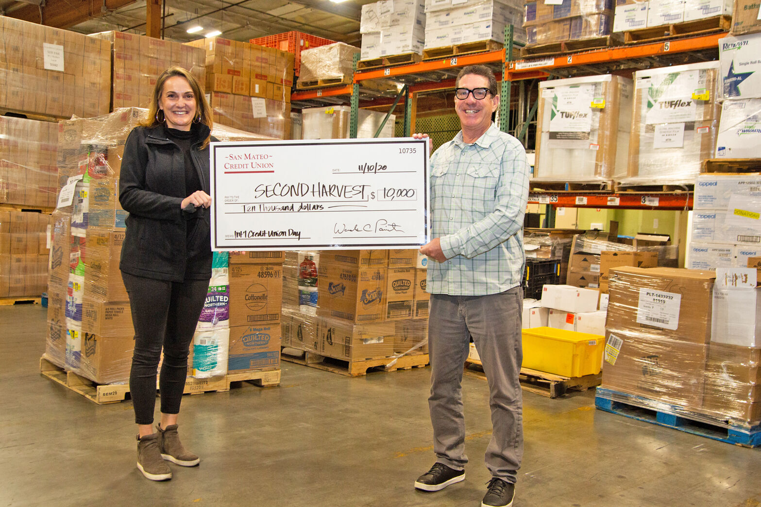 Food bank donation
